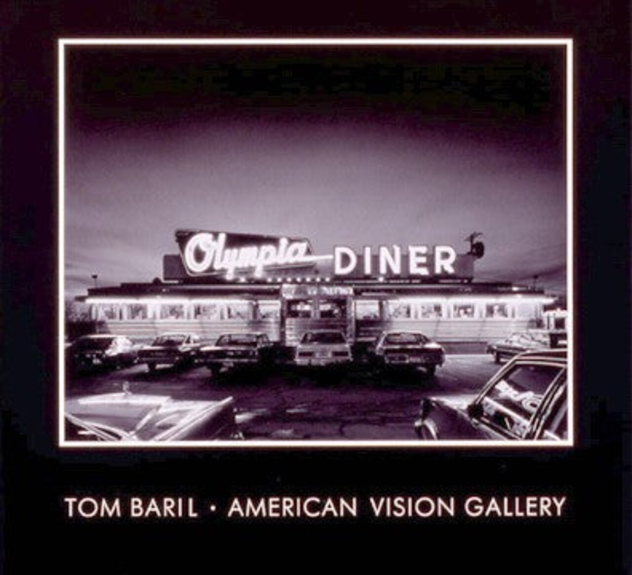 Olympia Diner Art Print by Tom Baril - Newington, CT Wall Décor 23 x 24